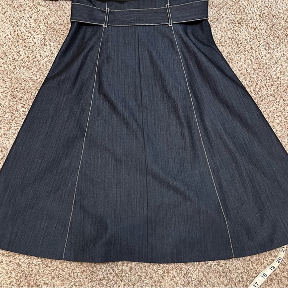 Calvin Klein Chambray Dress Size 4 - Picture 9 of 12